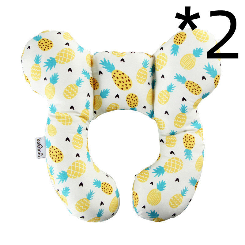 Oreillers de protection pour bébé, coussin de soutien en forme de U pour voyage et voiture