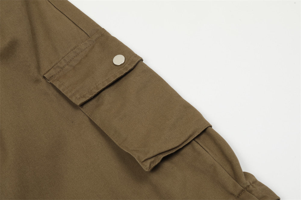 Detachable Two-way Overalls Men's Multi-pocket