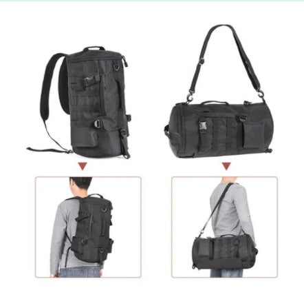 Bolsa de almacenamiento de aparejos de pesca oblicua multifunción