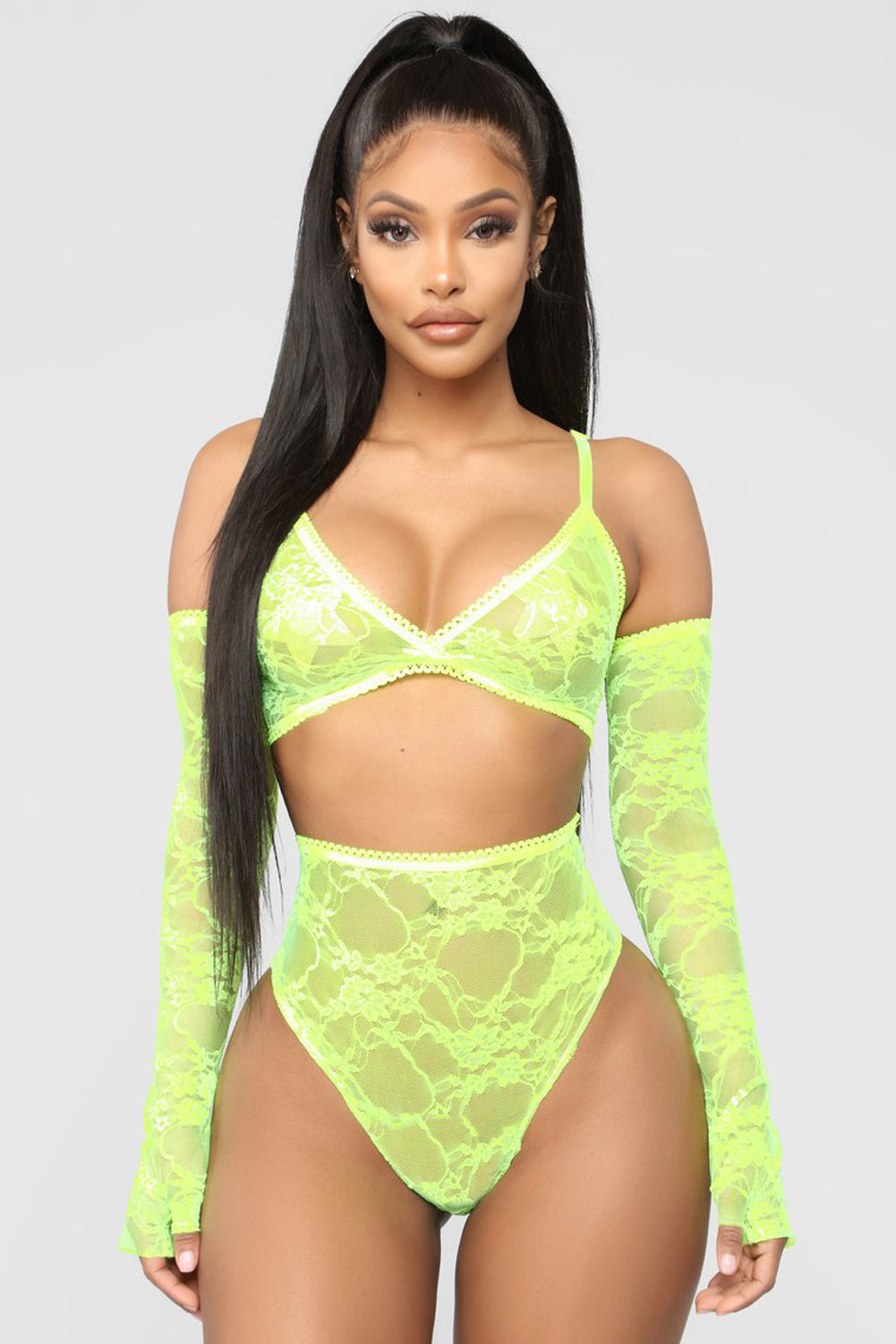 Camisón de encaje de lencería sexy