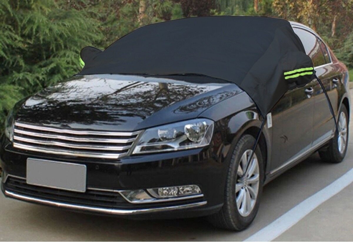 Cubierta contra heladas para la cubierta del parabrisas del automóvil. 