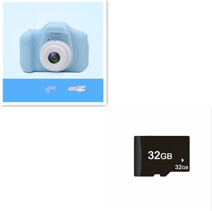 X2 HD Mini appareil photo numérique pour enfants de dessin animé