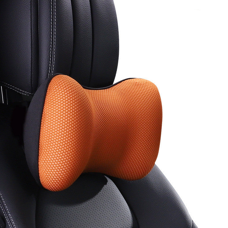 Protector lumbar del cuello de la espuma de la memoria del espacio del reposacabezas del coche del diseño ergonómico