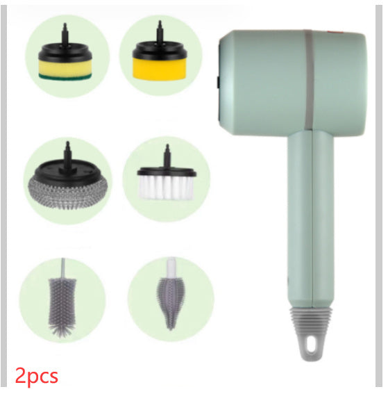 Cepillo de limpieza eléctrico Estropajo multifuncional