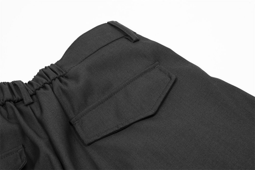 Solid Color Fashion Casual Suit Pants Men