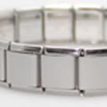 Bracelet mixte élastique italien pour femmes, 9mm, mode, acier inoxydable, bricolage, accessoires préférés des jeunes