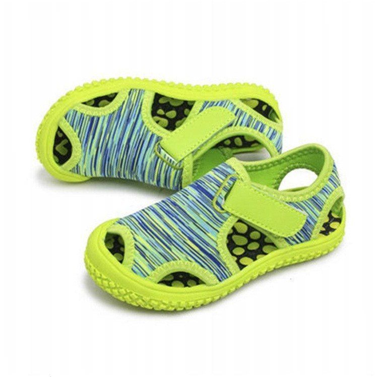 Sandales de sport chaussures de pataugeoire de plage Baotou garçon