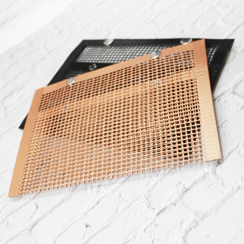 Sac en maille pour gril, tapis de grille antiadhésif, sac de barbecue, gril de légumes, tapis de gril réutilisable résistant aux hautes températures