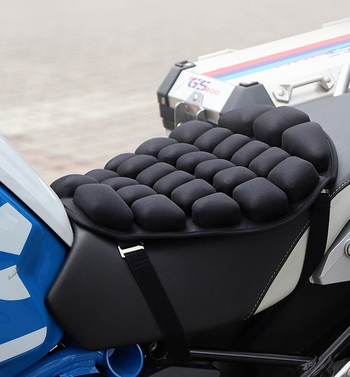 Airbag tridimensionnel pour coussin moto