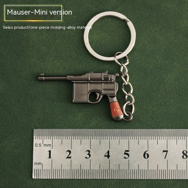 Gun Metal Toys Keychain
