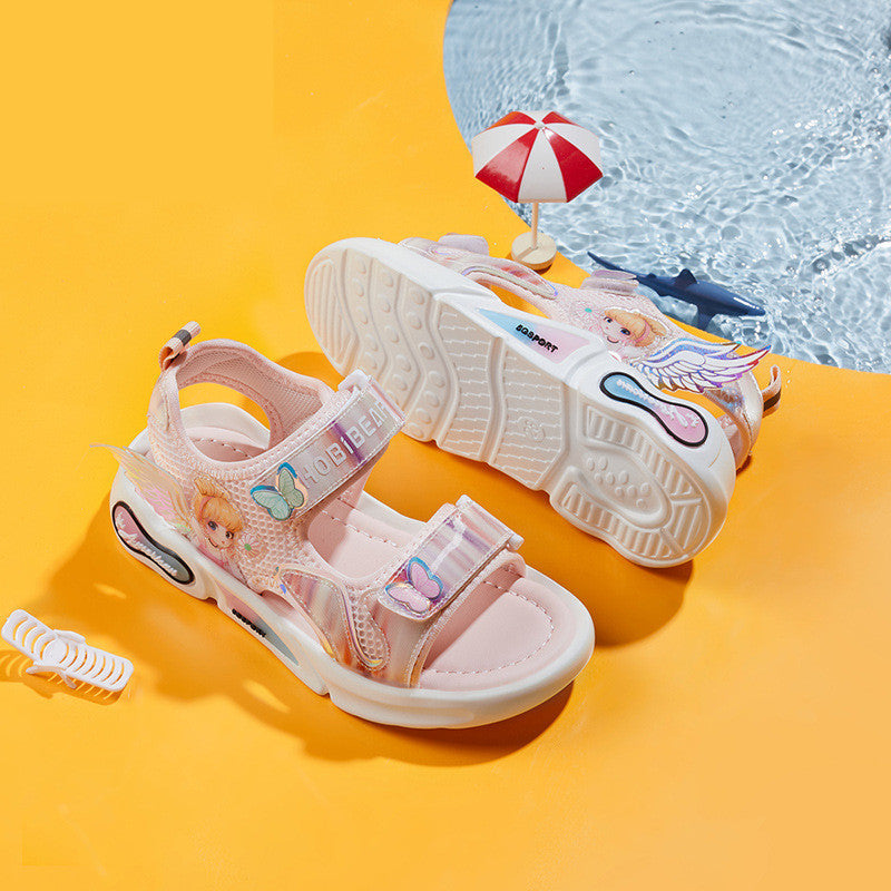 Harpy Bear – chaussures pour enfants, chaussures de princesse Sunshine, sandales pour filles, pantoufles respirantes mignonnes de dessin animé