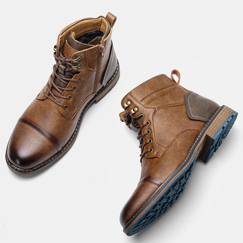 Bottes Dr Martens montantes à la mode pour hommes