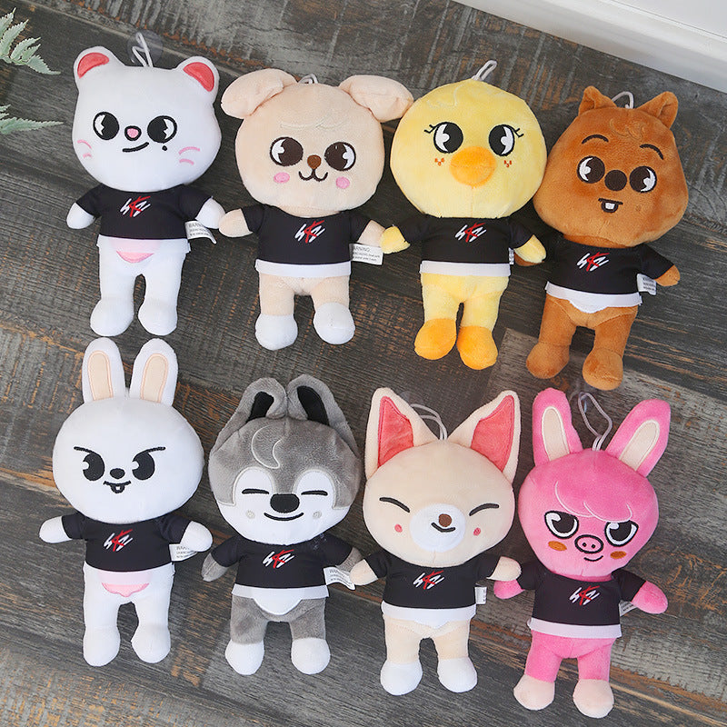 Poupée en peluche Stray Children Leeknow Hyunjin, cadeau