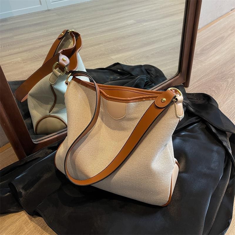 Sac de transport à main de banlieue à bandoulière à une épaule de conception de simplicité d'été