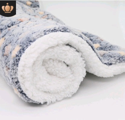 Tapis pour animaux de compagnie de chien de couvertures de chat mignon