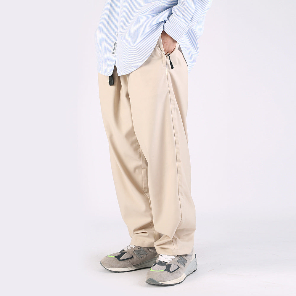 Men's Mountain Loose Casual Wide-leg Sports Trousers