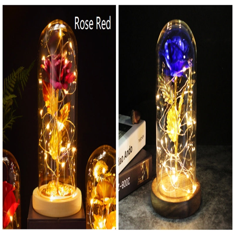 Cubierta de cristal del Principito Rosa