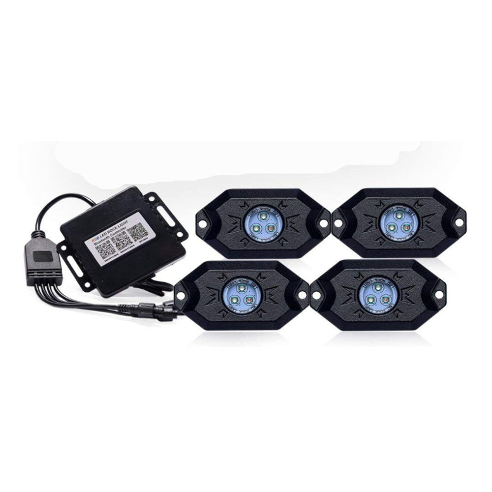 Lumière de dessous de voiture RVB à contrôle Bluetooth