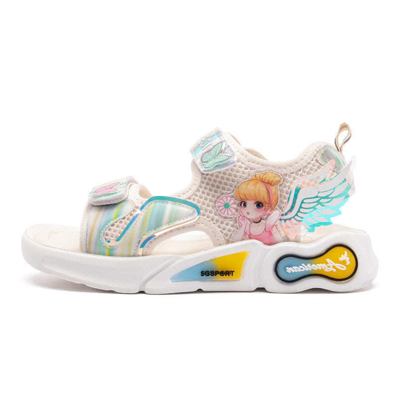 Harpy Bear – chaussures pour enfants, chaussures de princesse Sunshine, sandales pour filles, pantoufles respirantes mignonnes de dessin animé