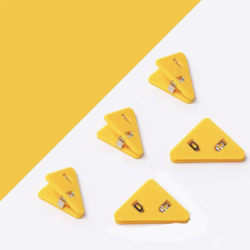 Clip de esquina de almacenamiento de archivos para estudiantes Ins