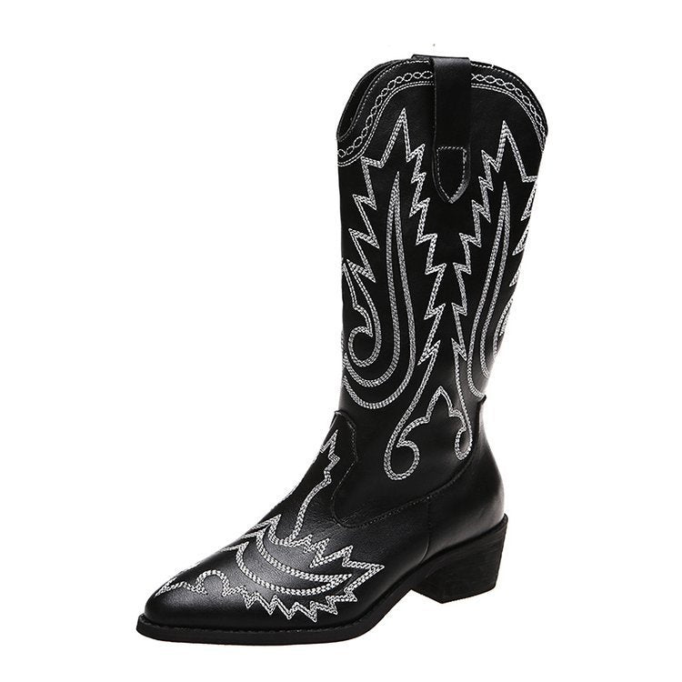 Con botas altas Botas de caballero con mangas