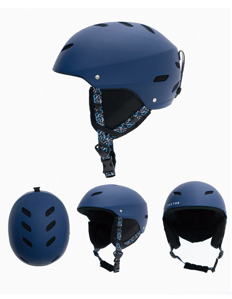 Casco protector de esquí para niños.