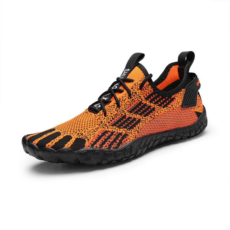 Men's Sports Leisure Mountaineering Shoes Hollow-out Fly Knit
