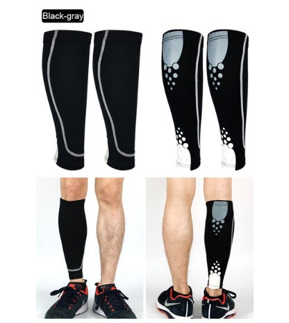 Attelle de jambe de mollet pour hommes et femmes, 1 pièce, soutien, manches extensibles, Compression, exercice, basket-ball, Football, genouillères 