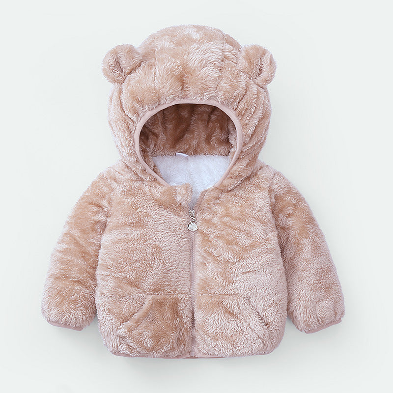Nouvelle veste d'hiver rembourrée pour bébé, veste en coton