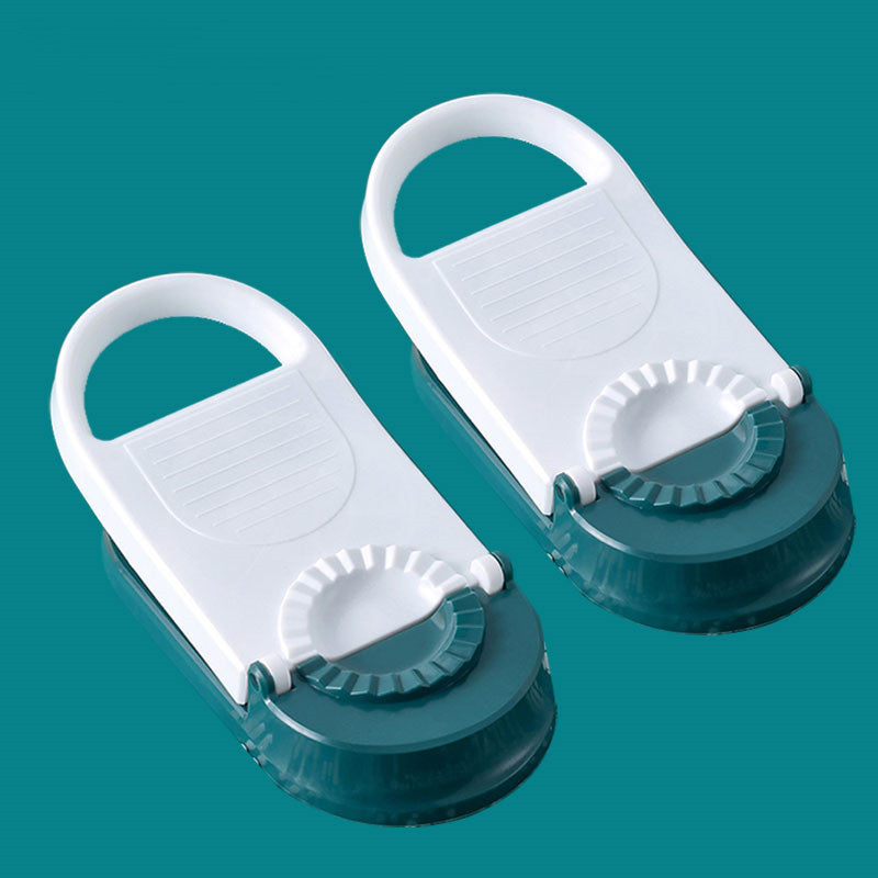 Outil de fabrication de boulettes de cuisine 2 en 1, cuisson de pâtisserie, artefact manuel pour presser les boulettes, moule d'emballage en peau, presse à pâte