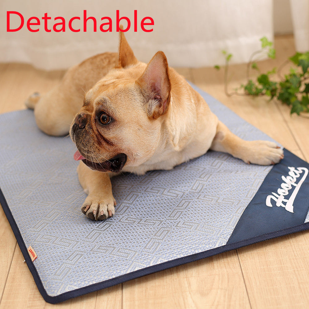 Tapis de refroidissement pour chien tapis d'été pour chiens chat couverture respirante coussins de glace pour chat lavable canapé respirant lit pour chien tapis pour animaux de compagnie