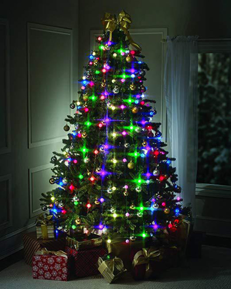 Luces decorativas para árboles de Navidad Cadena de luces navideñas LED