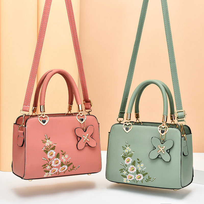 Sac à main à bandoulière décoratif à imprimé Floral pour femmes, mode européenne et américaine