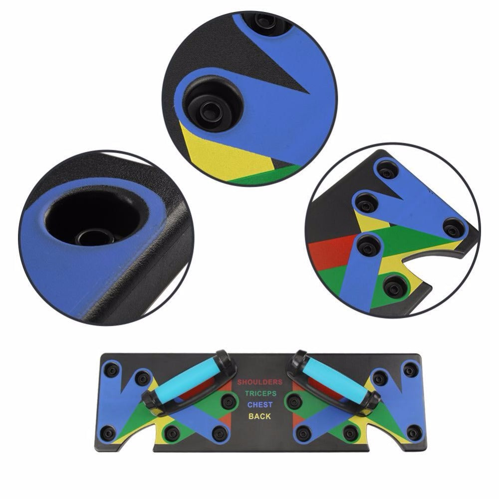 Push Up Rack Edge 9 en 1 exercice de musculation outils de Fitness femmes hommes présentoirs et rehausseurs Push-Up pour l'entraînement de GYM Body drop shipping