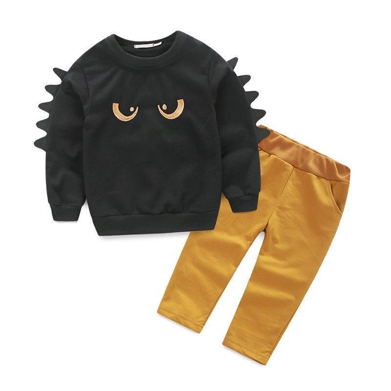 Costume de pantalon de sweat-shirt de garçon de mode