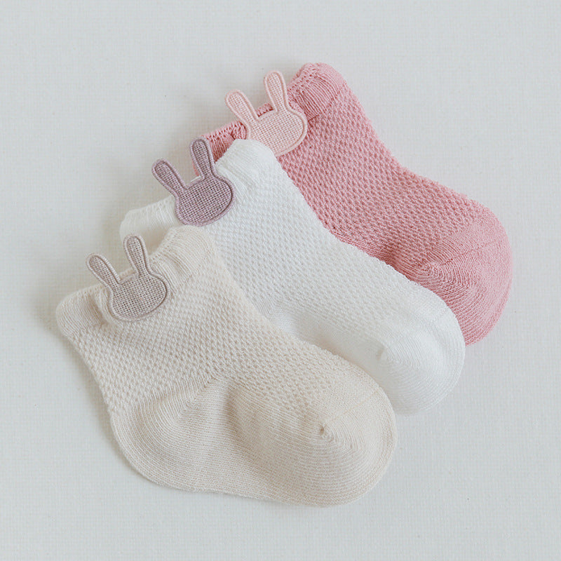 Calcetines Cosas Bebé Malla Recién Nacido calcetines de verano recién nacido Malla Confort
