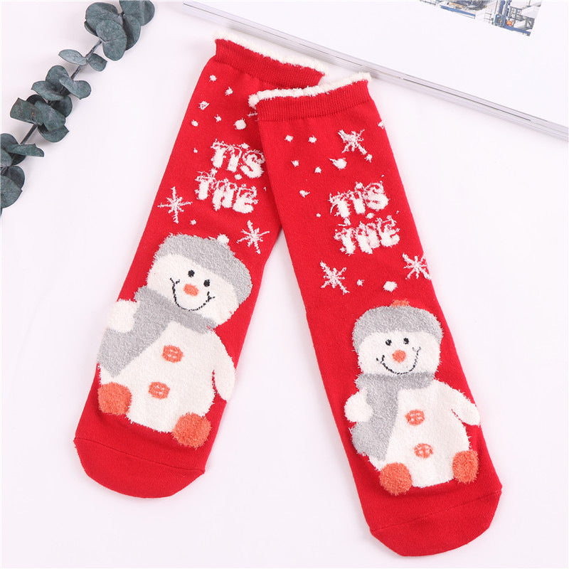 Chaussettes de Noël mignonnes du Père Noël