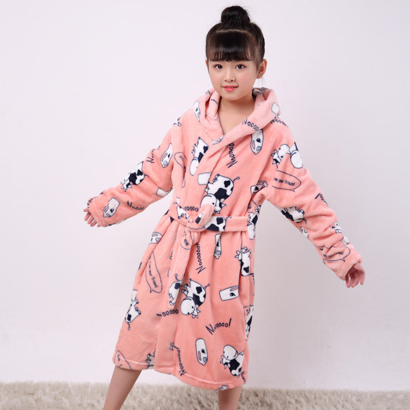 Chemise de nuit enfant en flanelle