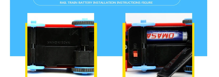 Jouets éducatifs ferroviaires électriques à grande vitesse