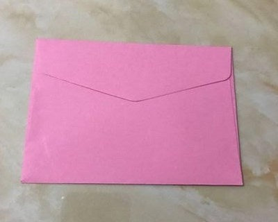 Mini sobres de colores no impresos