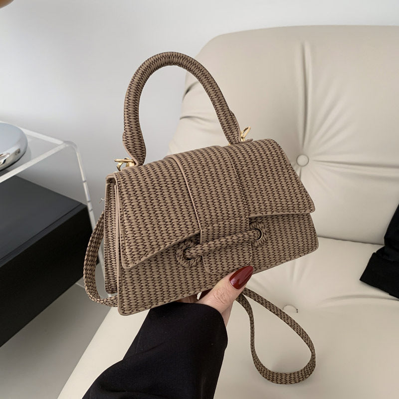 Mode française décontracté Simple Style occidental Simple mode sac à bandoulière