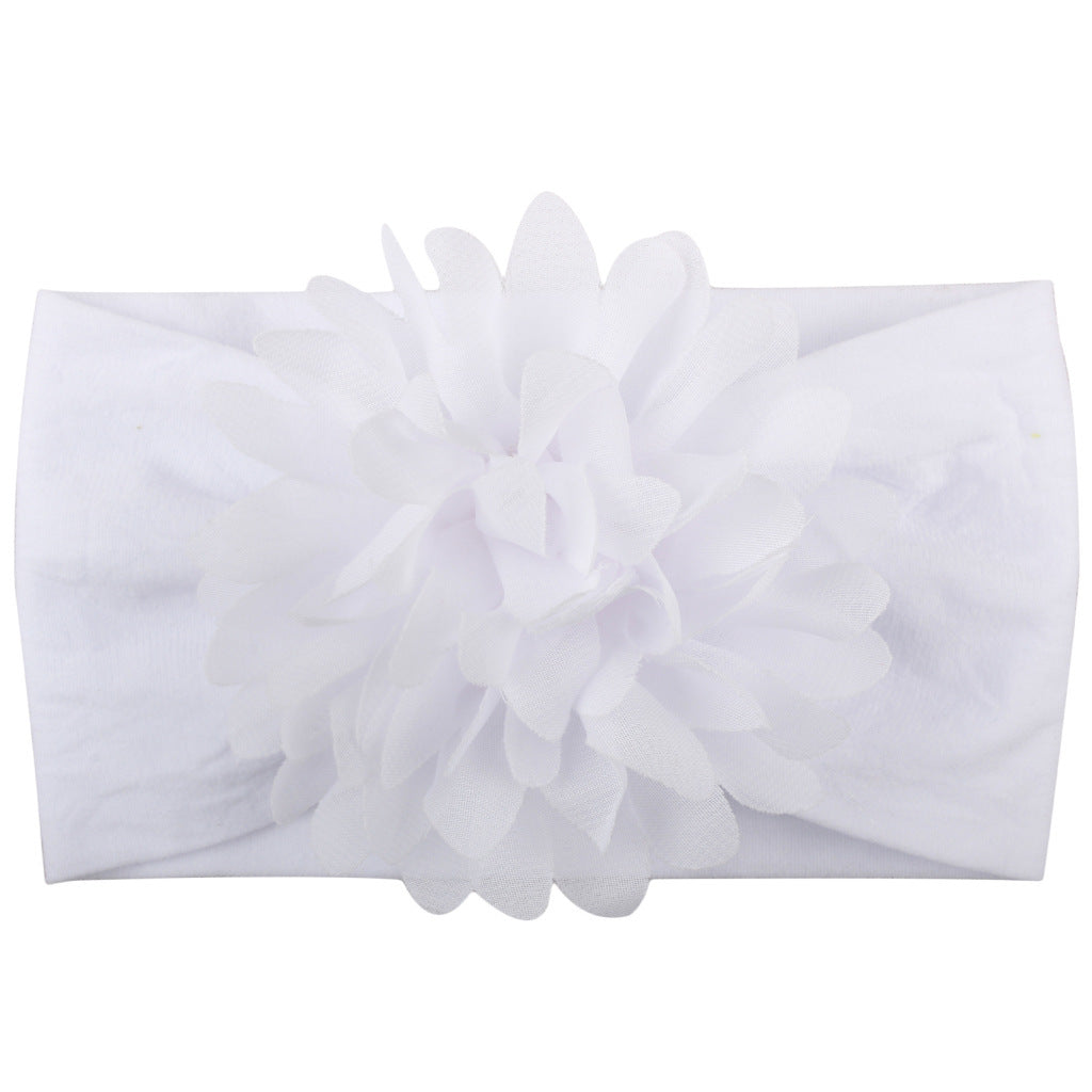 Bandeau créatif en mousseline de soie, accessoires pour cheveux de bébé, bandeau de princesse mignon