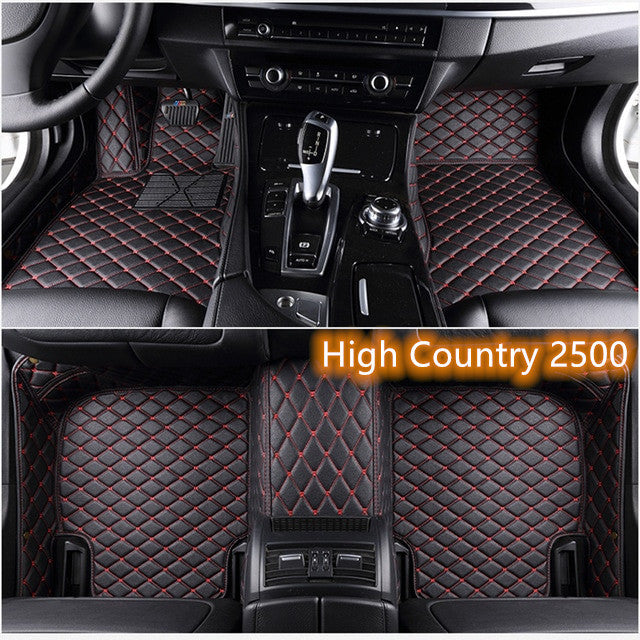 Alfombrilla de cuero para coche completamente rodeada, protección para todo tipo de clima