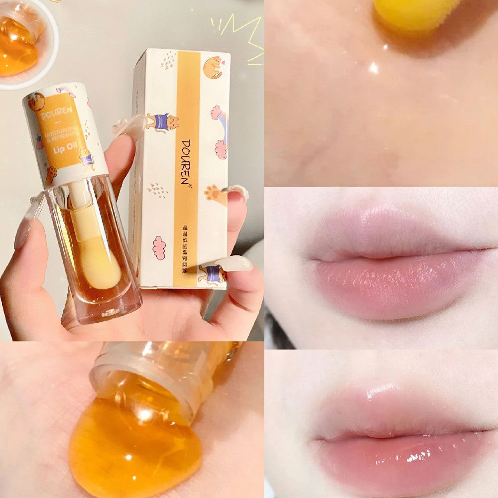 Base Brillo Labial Hidratante Miel Hidratante Transparente