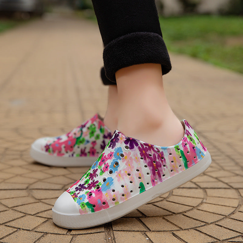 Boys And Girls Breathable Non-slip Casual Beach Printing Outdoor Sandals