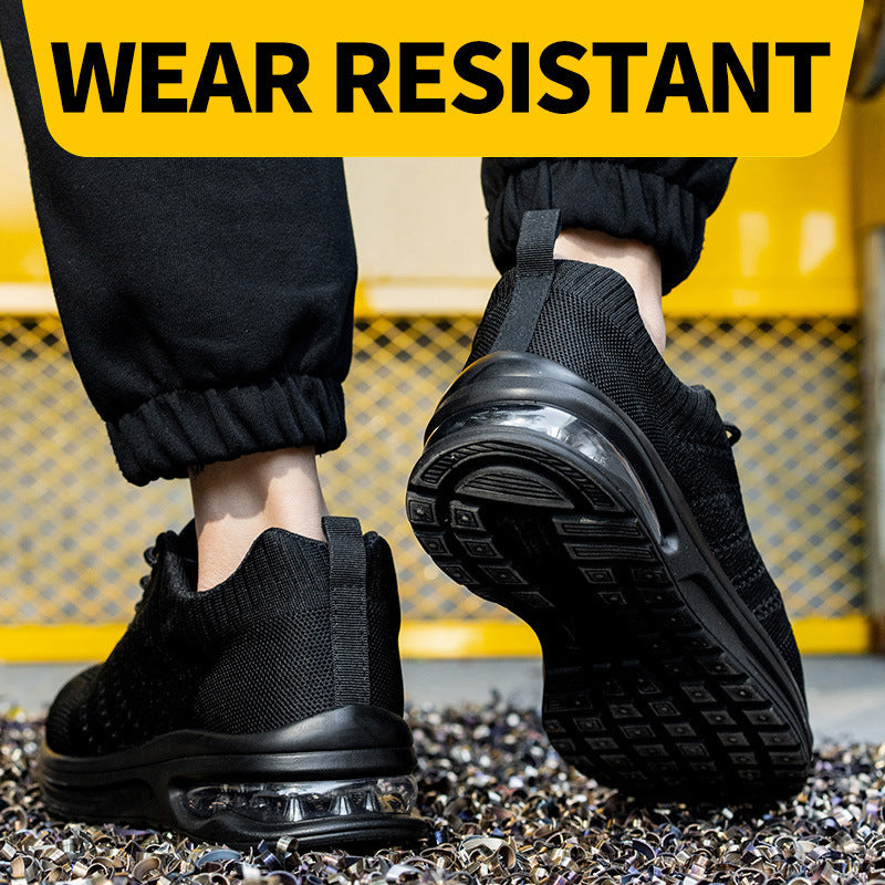 Air Cushion Labor Protection Shoe Steel