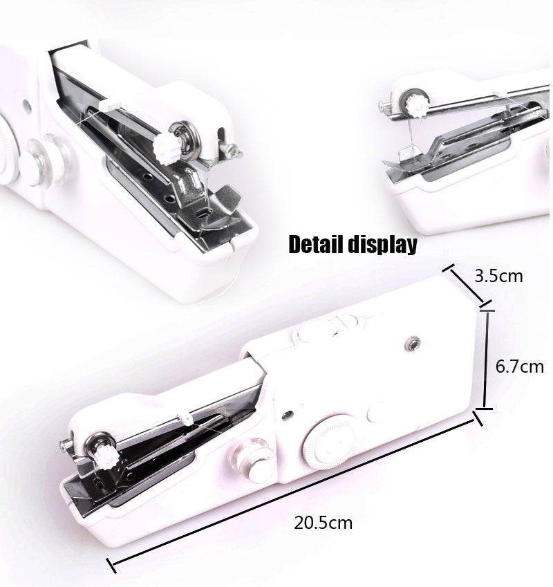 Mini máquina de coser portátil de mano