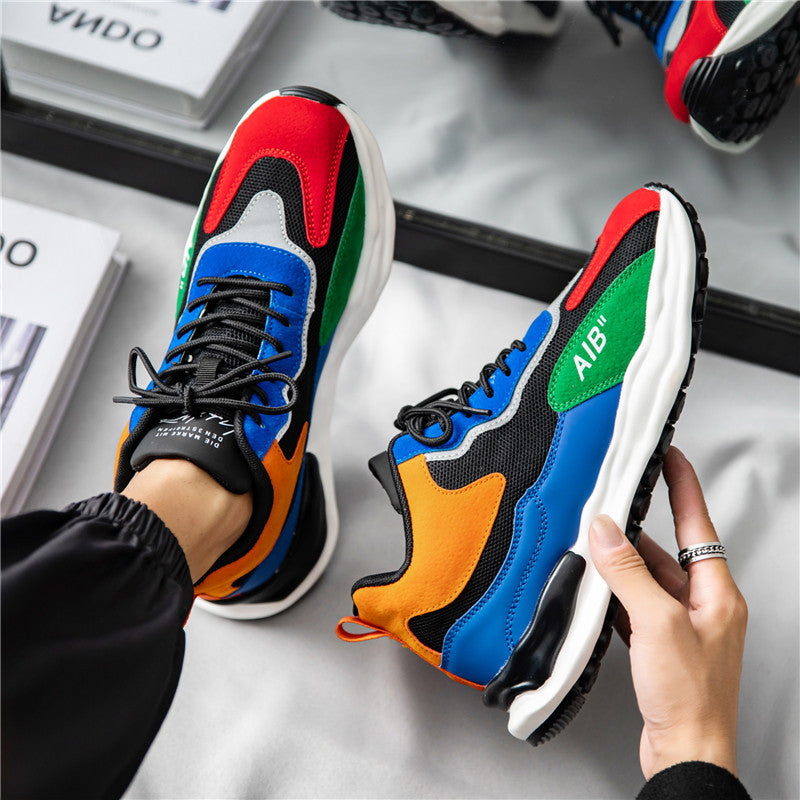 Zapatos deportivos informales de algodón con forro polar para hombre