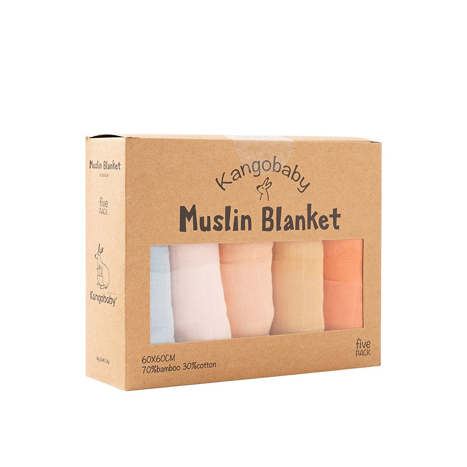 Bavoir bébé serviette à salive en gaze