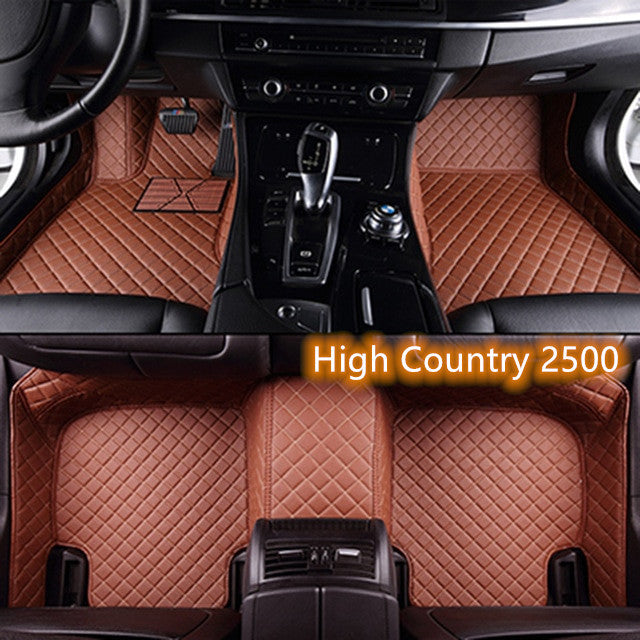 Alfombrilla de cuero para coche completamente rodeada, protección para todo tipo de clima